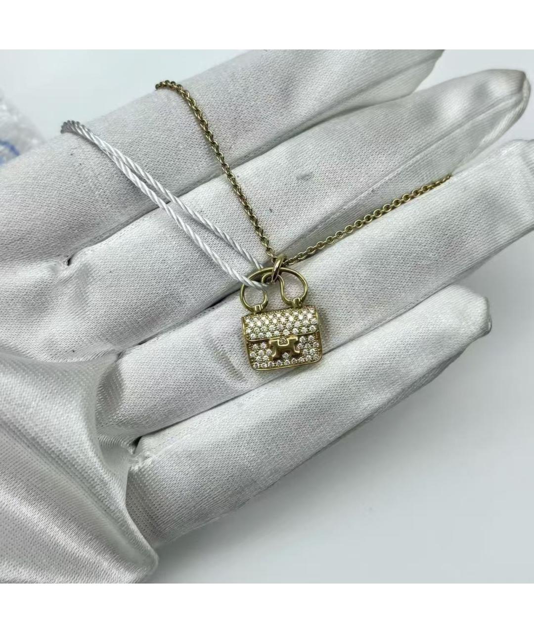 HERMES Золотая подвеска из розового золота, фото 4