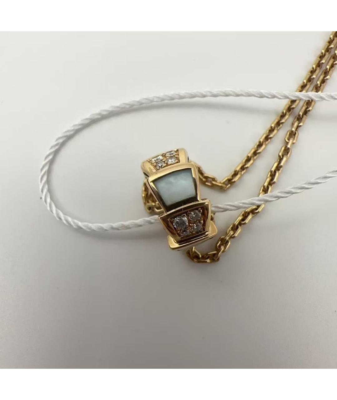 BVLGARI Золотое колье из розового золота, фото 3