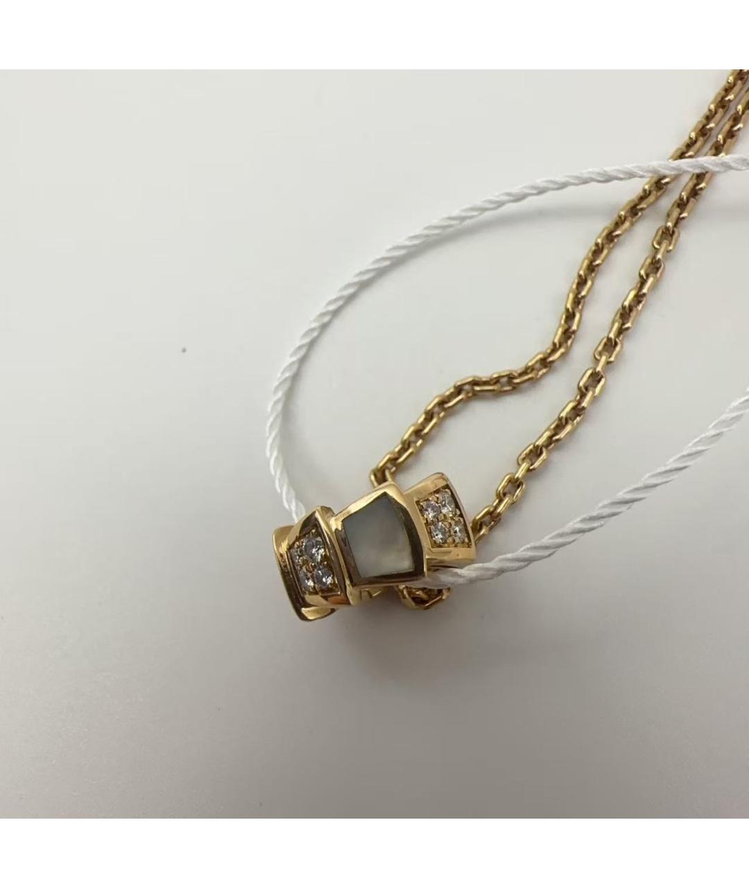 BVLGARI Золотое колье из розового золота, фото 5