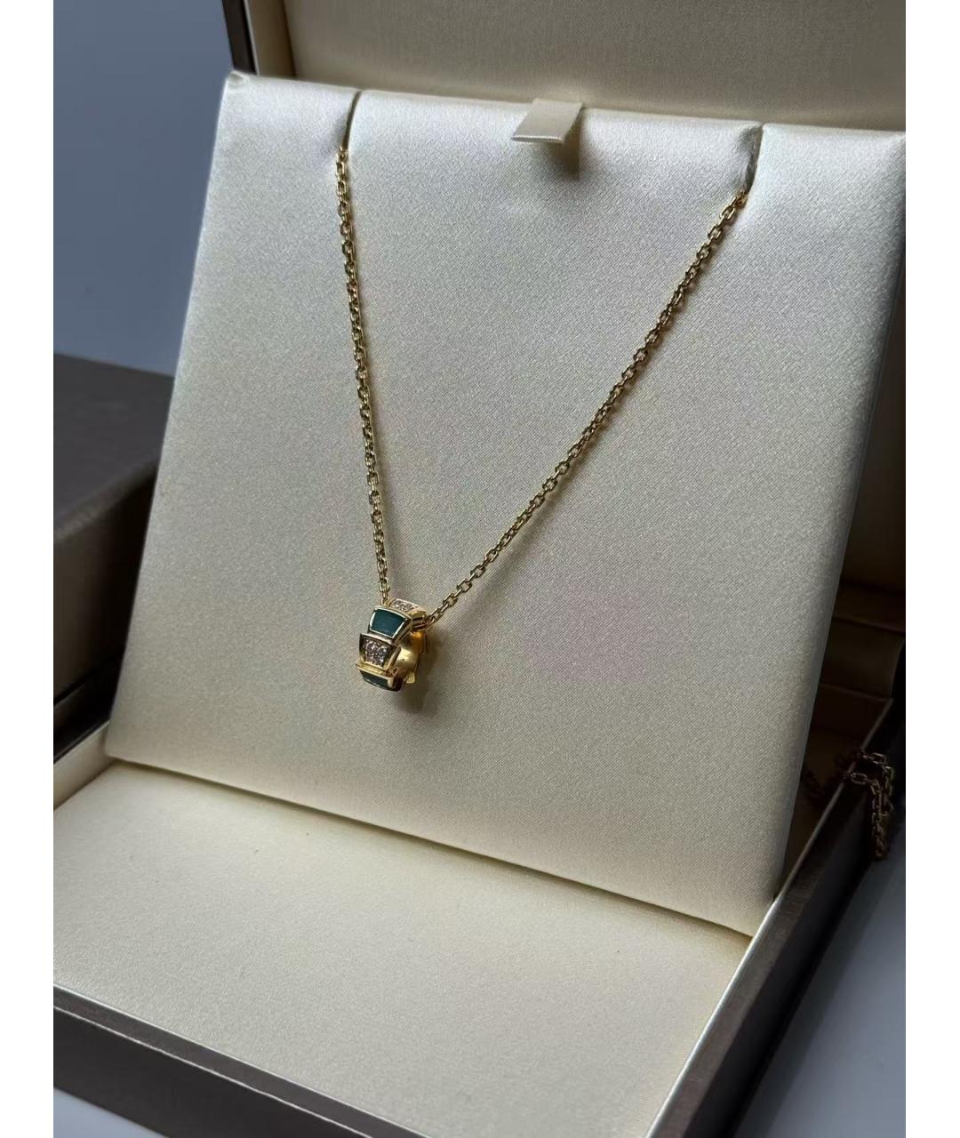 BVLGARI Золотое колье из розового золота, фото 4