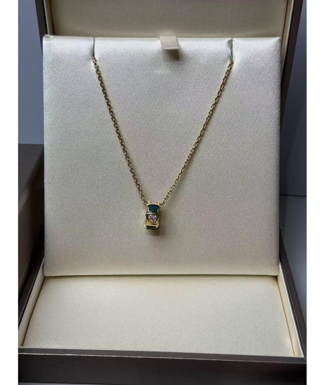 BVLGARI Золотое колье из розового золота, фото 3