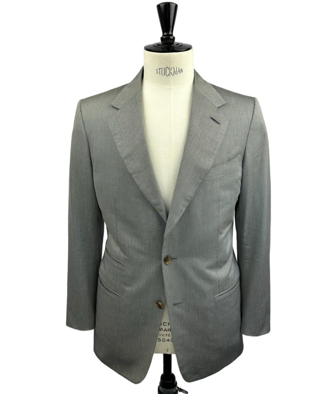 TOM FORD Серый классический костюм, фото 9