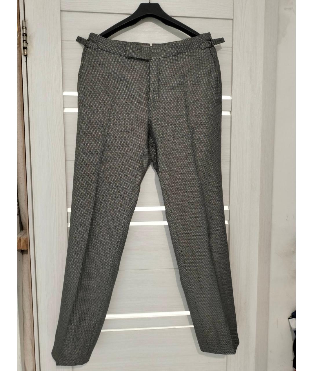 TOM FORD Серый классический костюм, фото 2