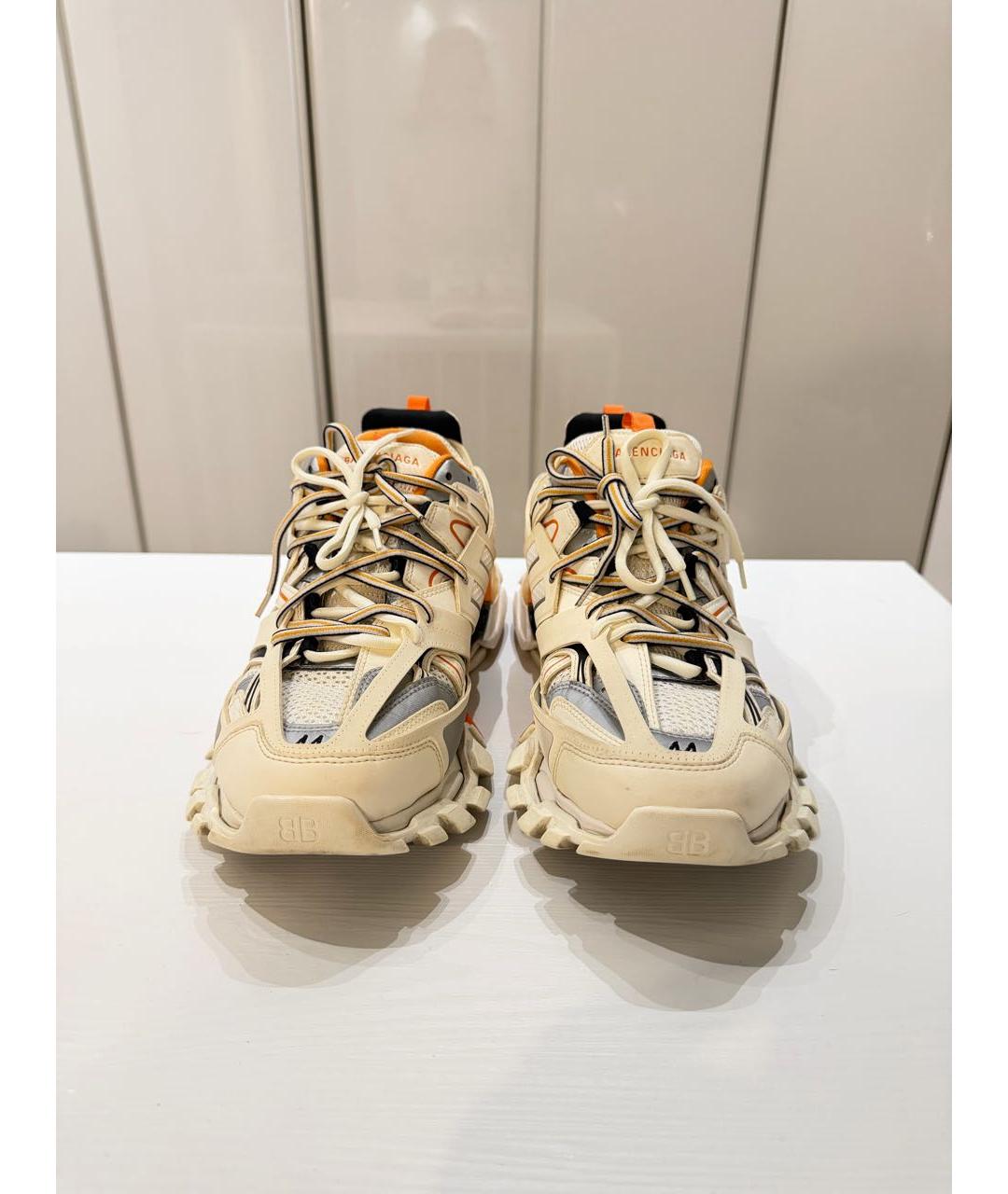 BALENCIAGA Белые низкие кроссовки / кеды, фото 2