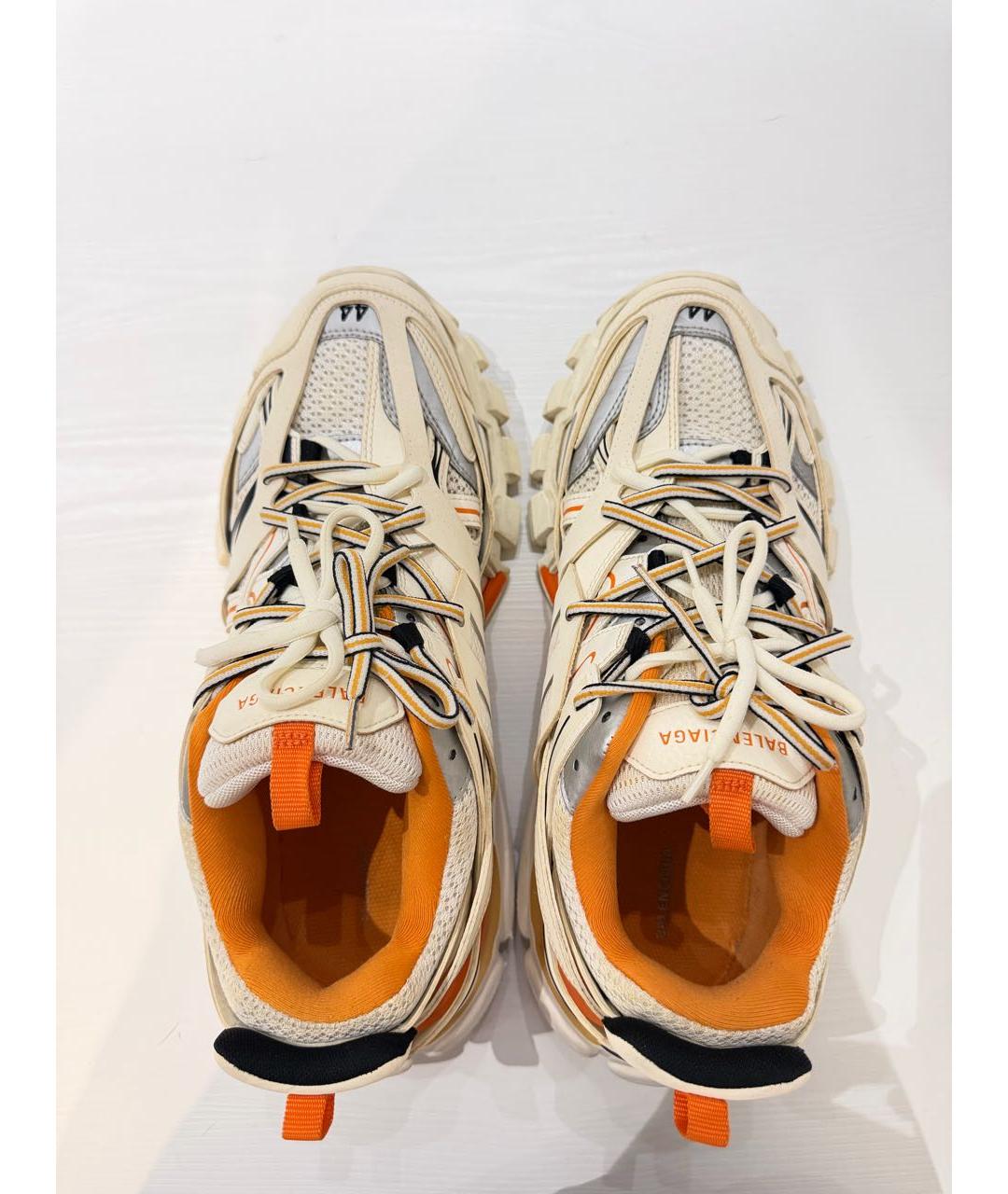 BALENCIAGA Белые низкие кроссовки / кеды, фото 3