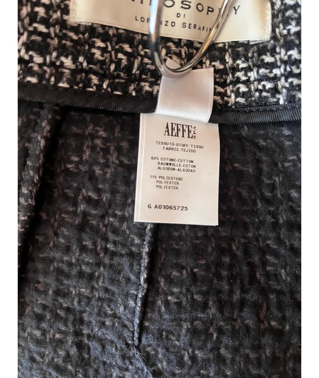 PHILOSOPHY DI LORENZO SERAFINI Мульти хлопковая юбка мини, фото 6