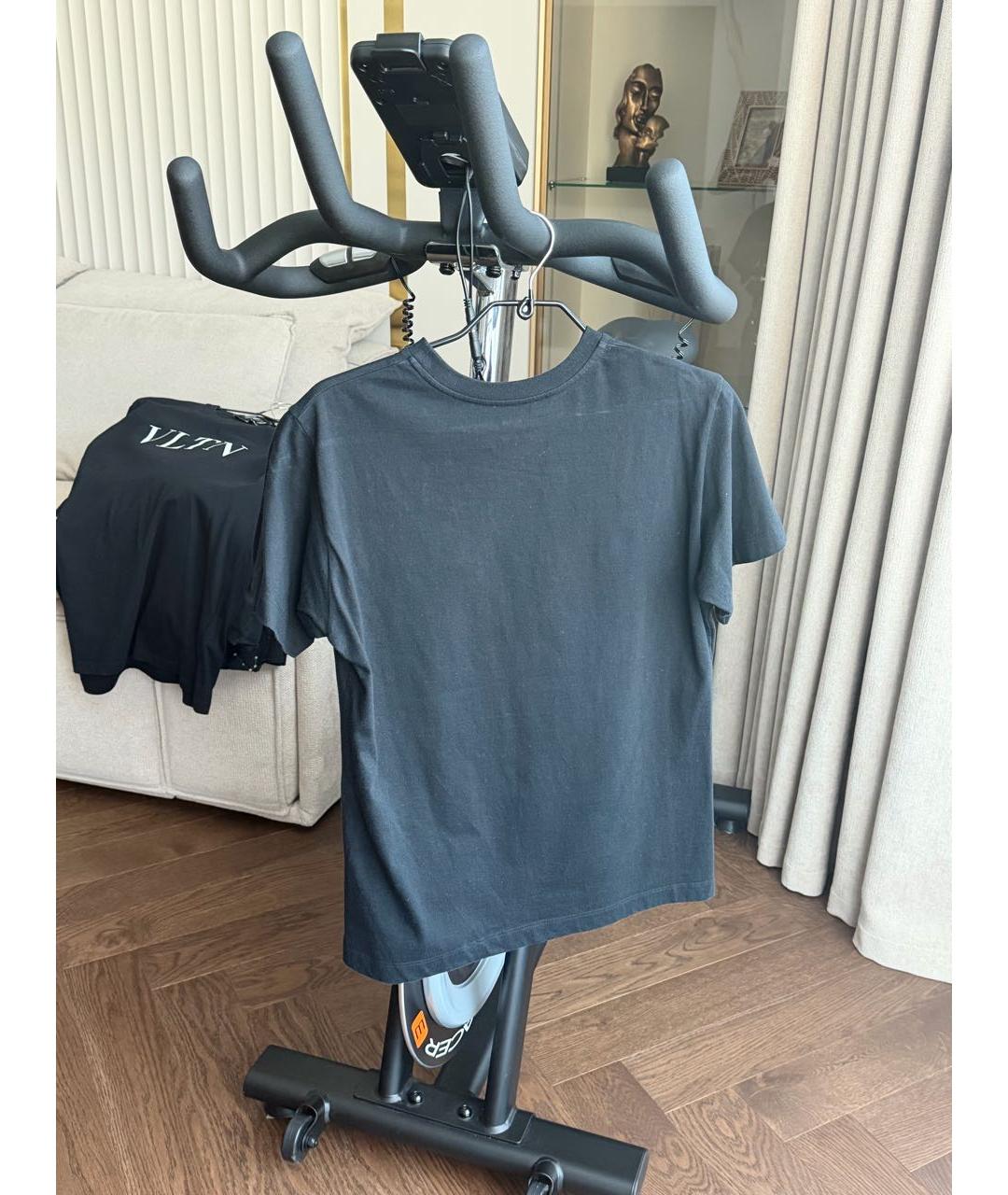 SAINT LAURENT Черная футболка, фото 2