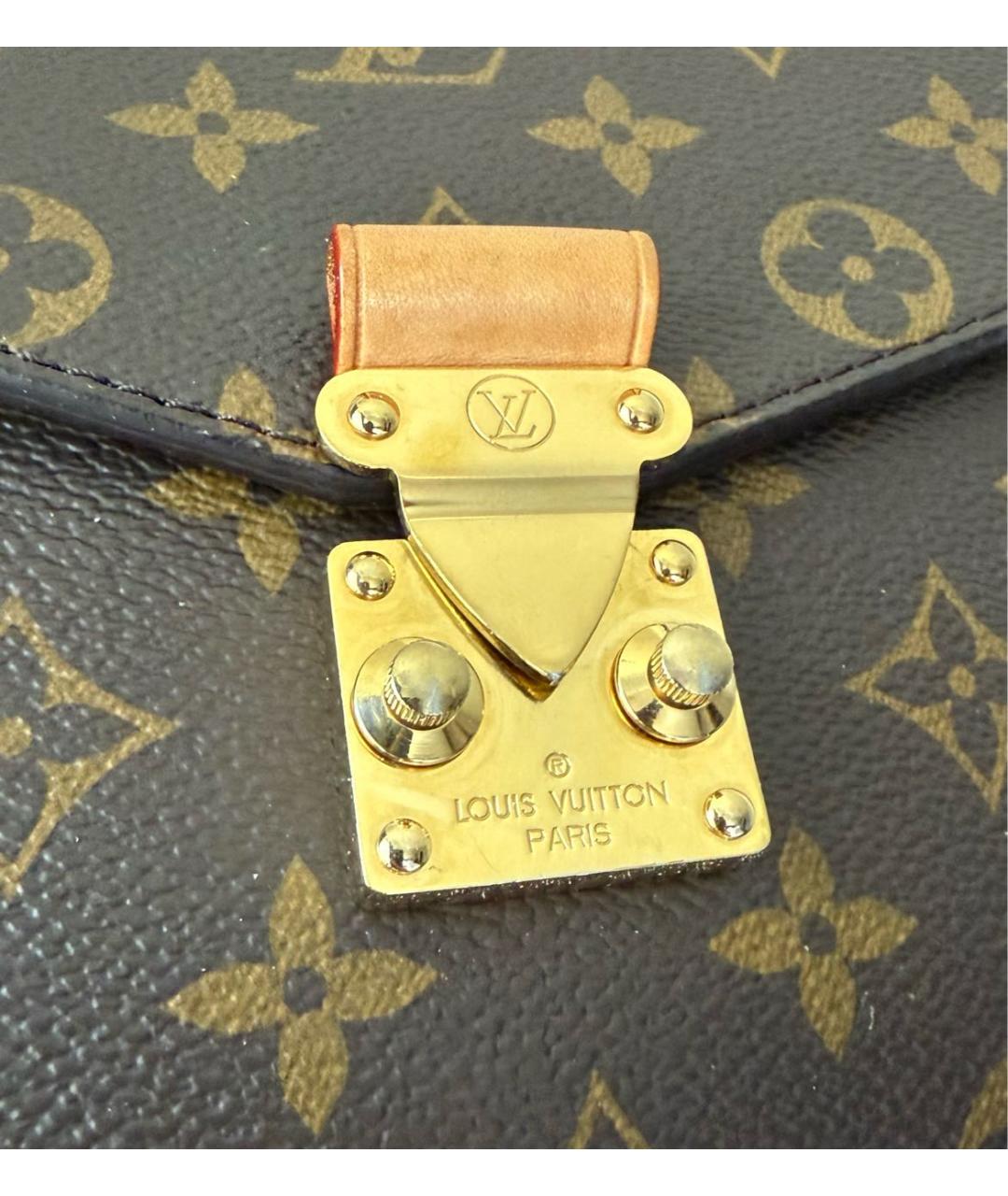 LOUIS VUITTON Коричневая сумка через плечо, фото 6