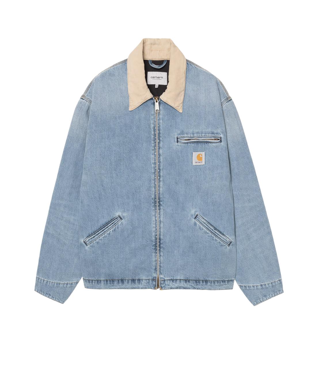 CARHARTT WIP Синяя хлопковая куртка, фото 1