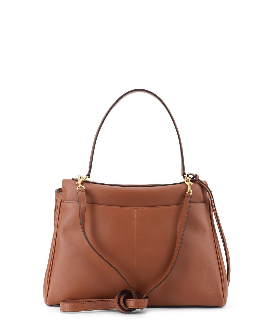 BALENCIAGA Коричневая кожаная сумка тоут, фото 2