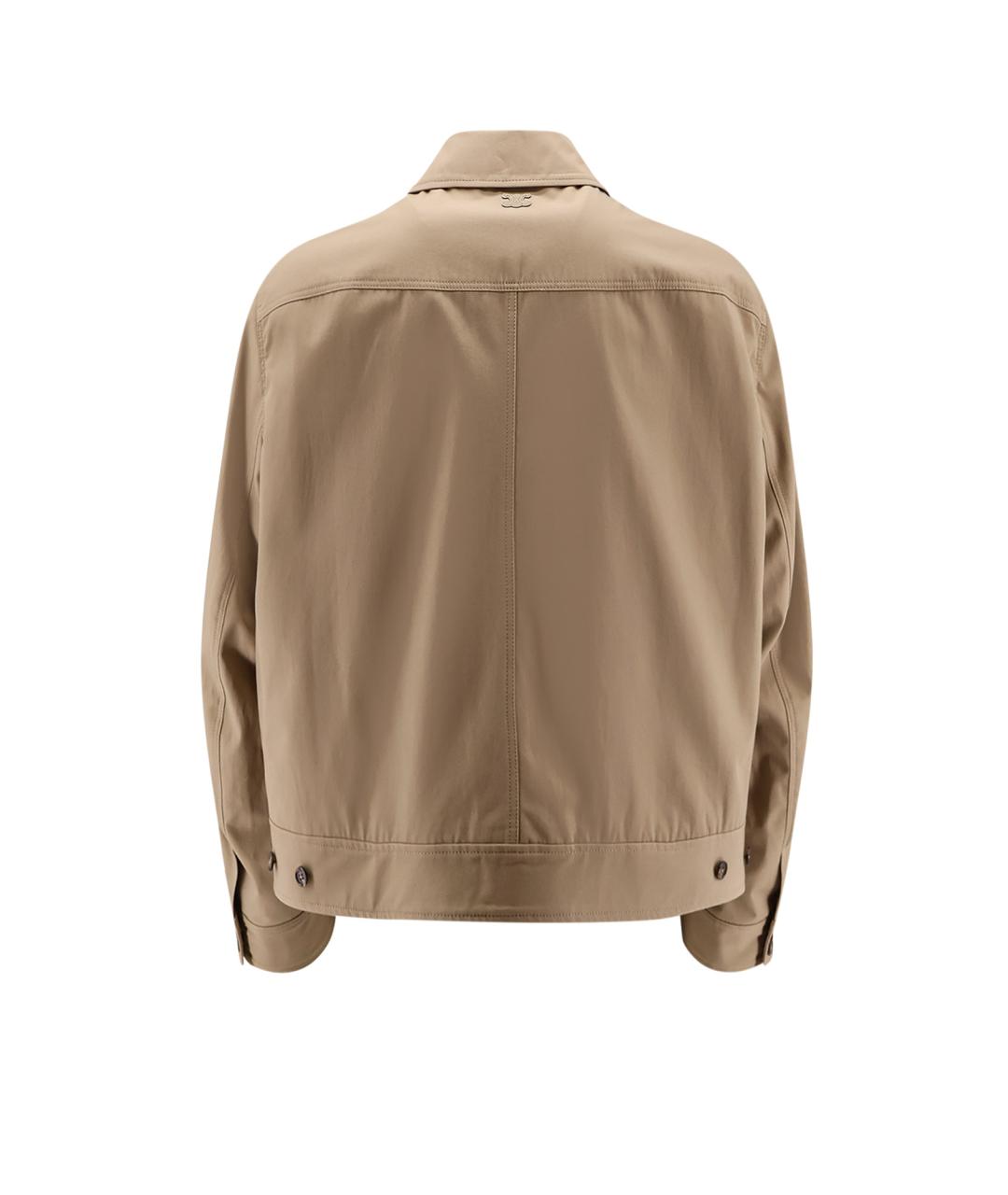 CELINE Бежевая хлопковая куртка, фото 2