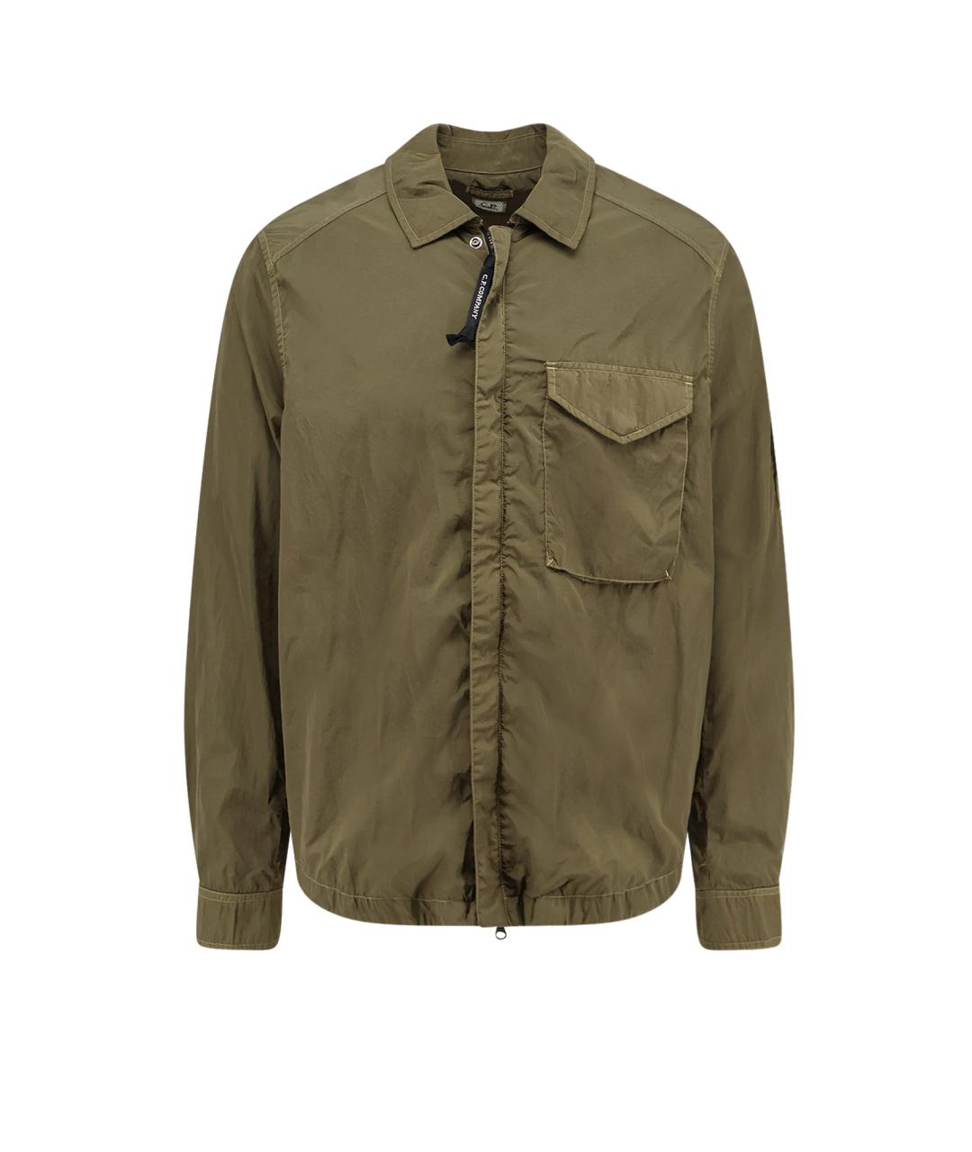 CP COMPANY Хаки полиамидовая куртка, фото 4
