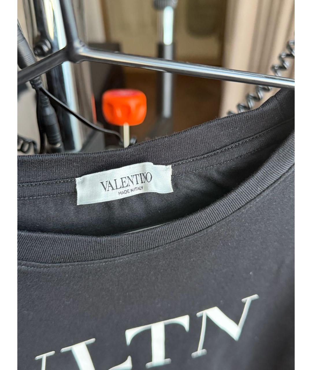 VALENTINO Черная футболка, фото 4