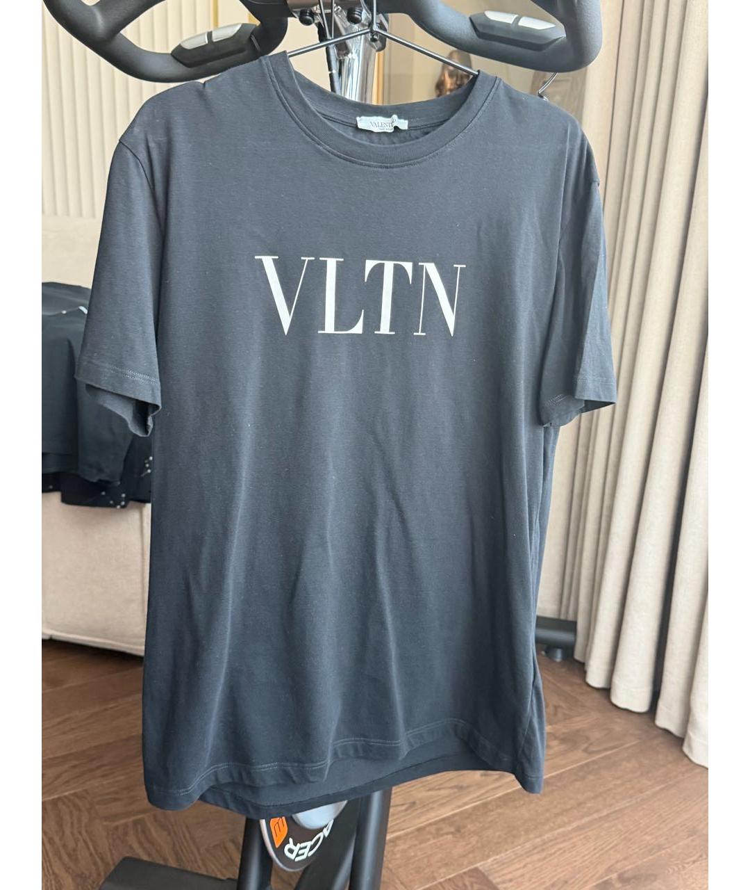 VALENTINO Черная футболка, фото 3