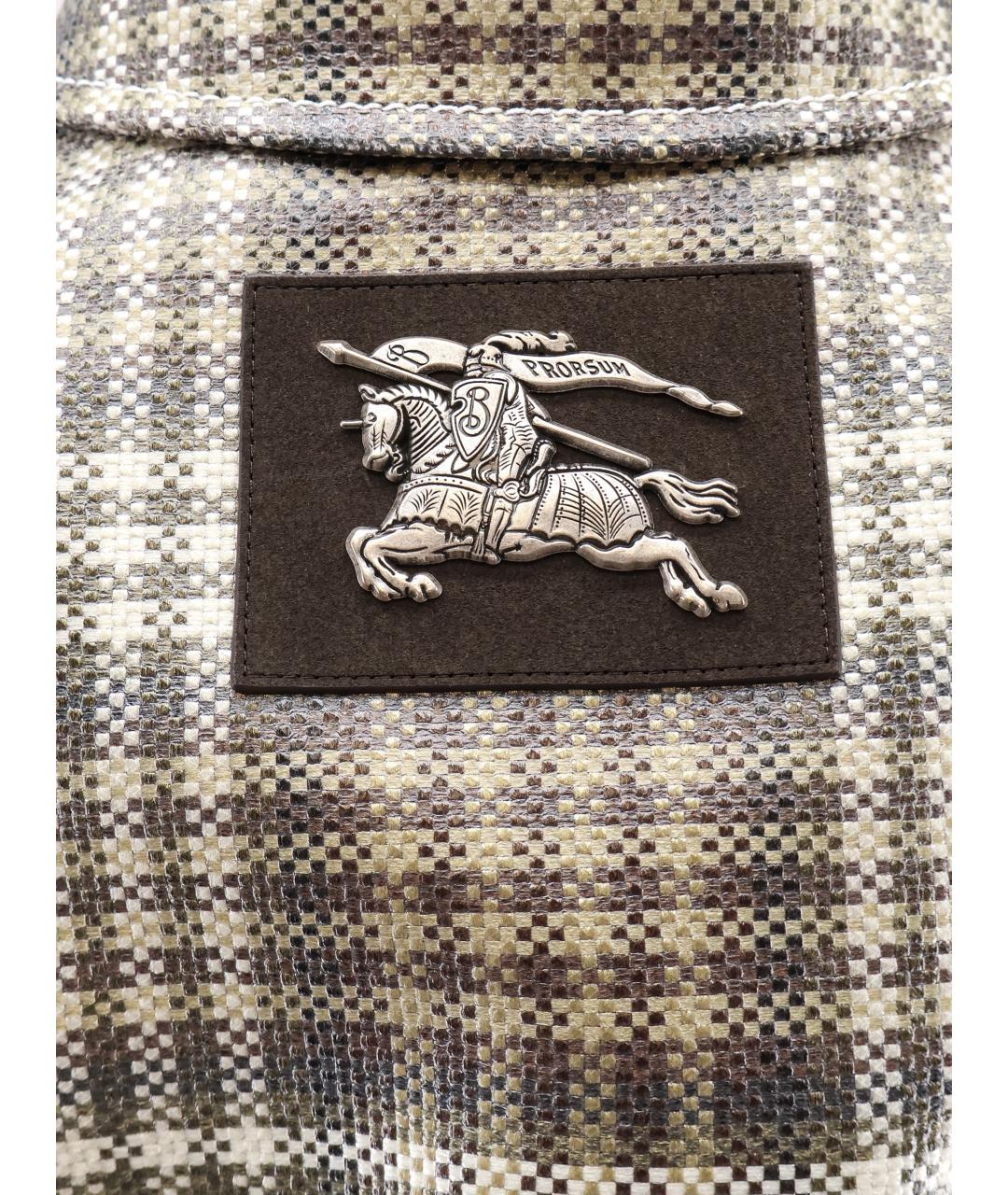 BURBERRY Мульти полиэстеровый тренч / плащ, фото 3