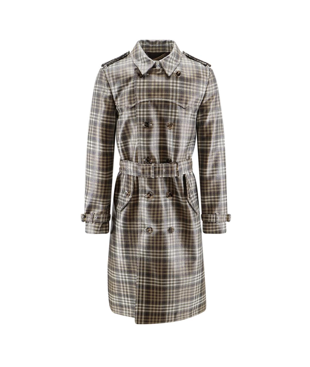 BURBERRY Мульти полиэстеровый тренч / плащ, фото 1