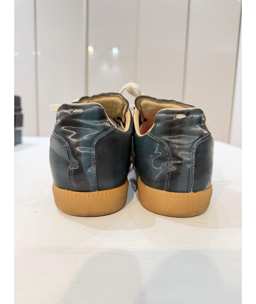 MAISON MARGIELA Мульти низкие кроссовки / кеды, фото 4