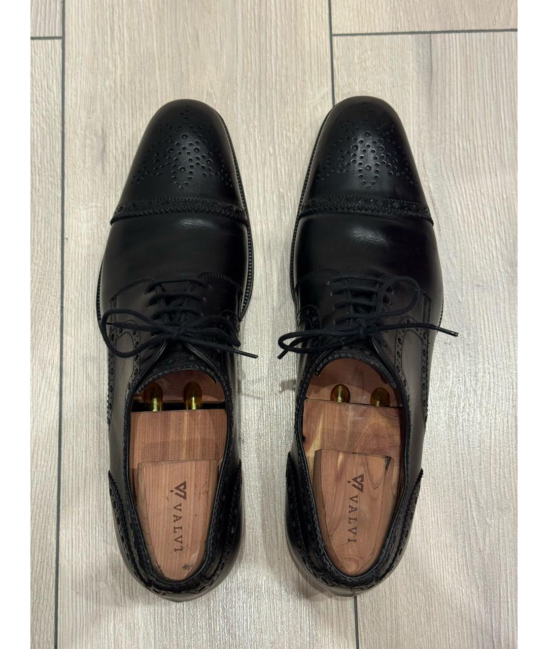 TOM FORD Черные кожаные туфли, фото 3