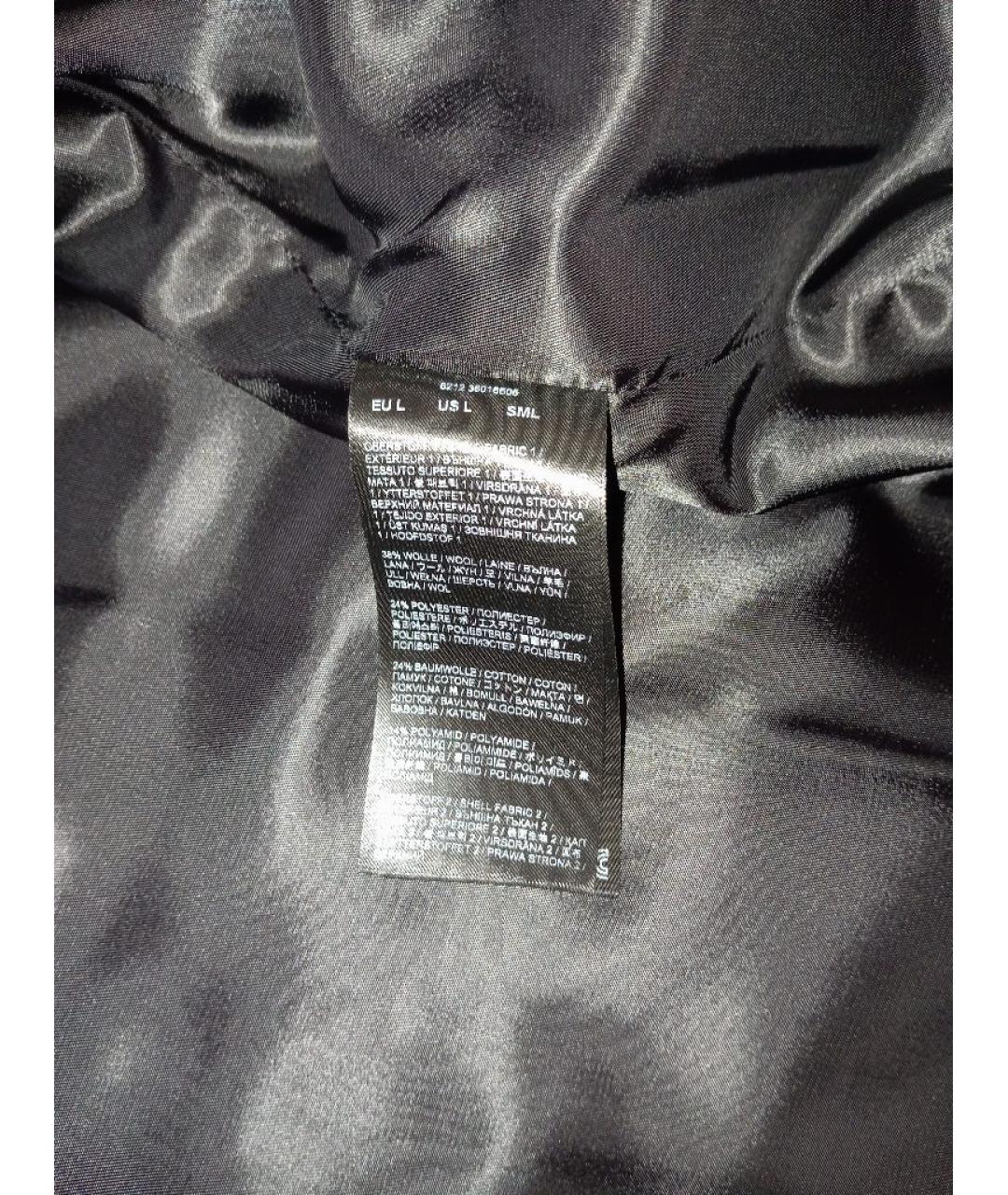 BOGNER Коричневое шерстяное пальто, фото 4