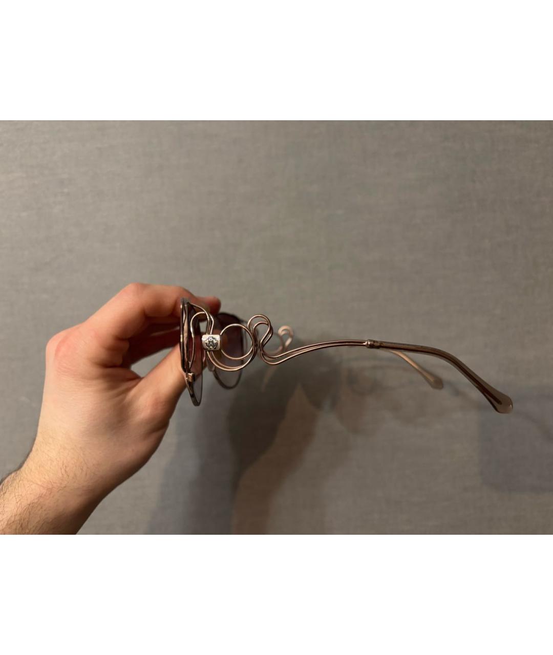 ROBERTO CAVALLI Металлические солнцезащитные очки, фото 3