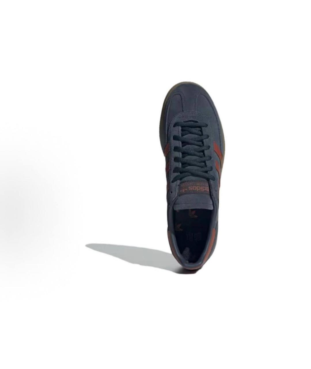 ADIDAS Антрацитовые нубуковые кеды, фото 3