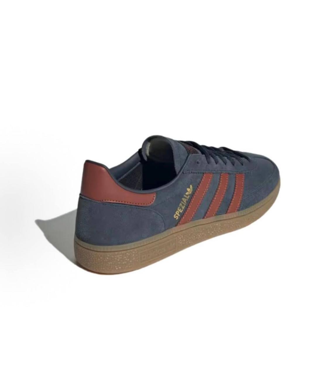 ADIDAS Антрацитовые нубуковые кеды, фото 4