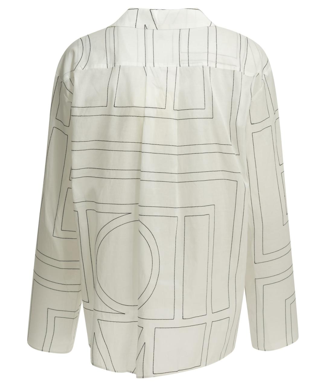 TOTEME Белая хлопковая рубашка, фото 2