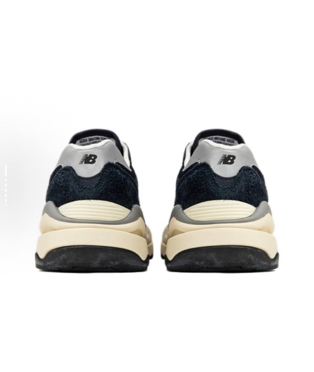 NEW BALANCE Темно-синие замшевые высокие кроссовки / кеды, фото 4