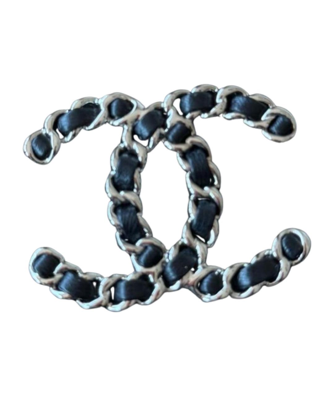 CHANEL Черная булавка / брошь, фото 1