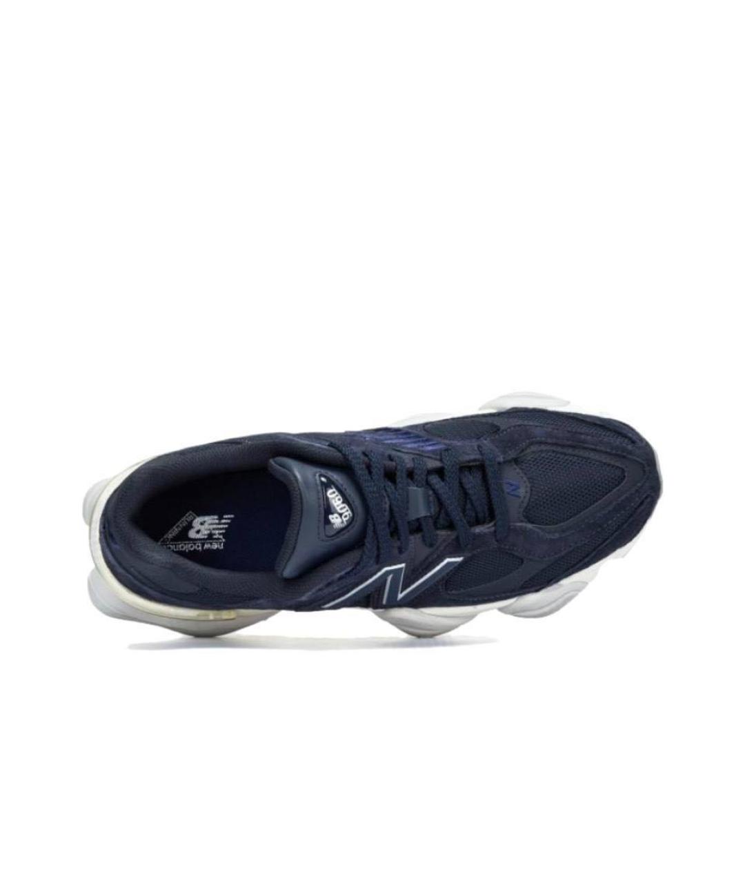 NEW BALANCE Темно-синие замшевые высокие кроссовки / кеды, фото 3