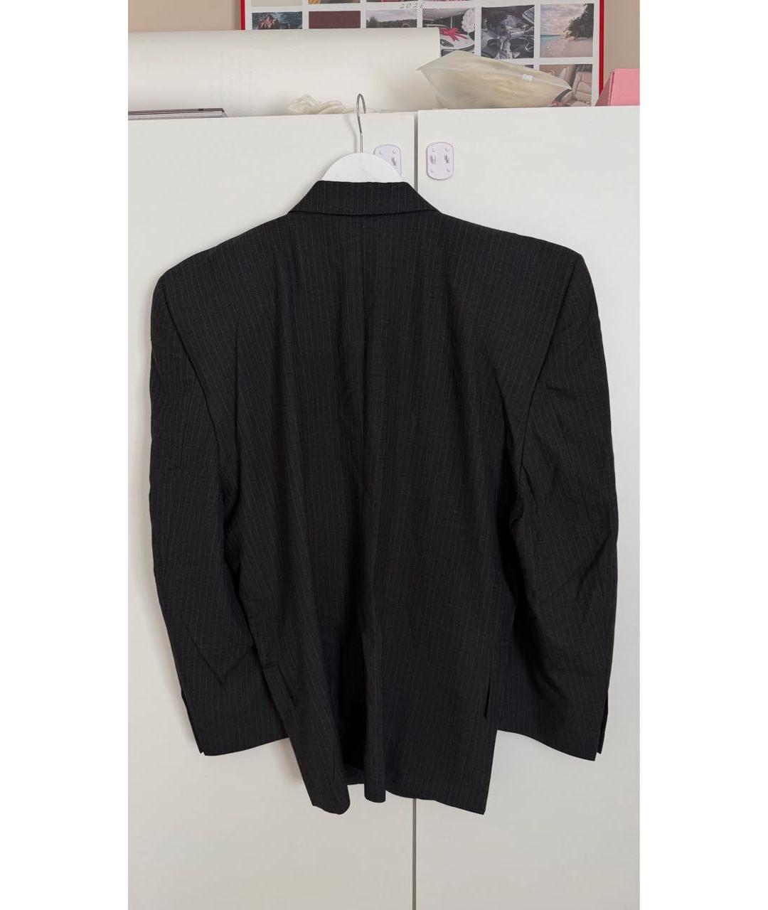 BALENCIAGA Серый шерстяной жакет/пиджак, фото 2