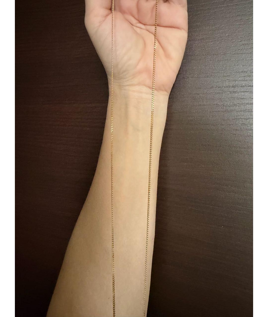 CELINE Золотая латунная цепочка, фото 7