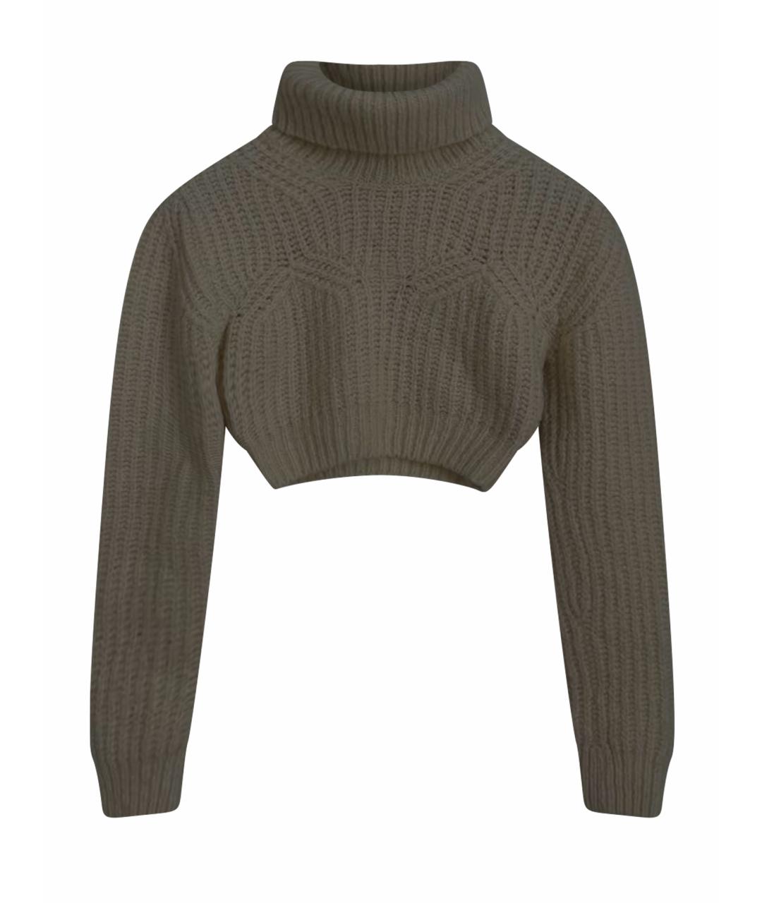 DSQUARED2 Белый шерстяной джемпер / свитер, фото 1