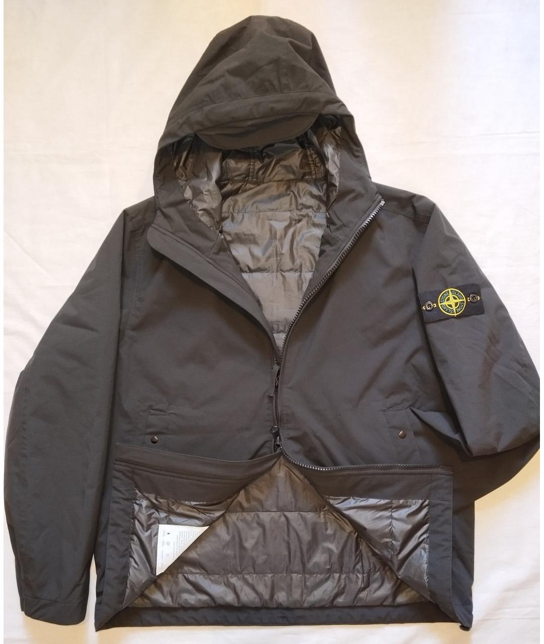 STONE ISLAND Черная куртка, фото 2