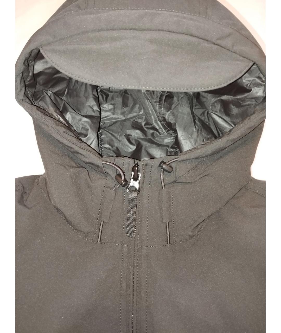 STONE ISLAND Черная куртка, фото 3