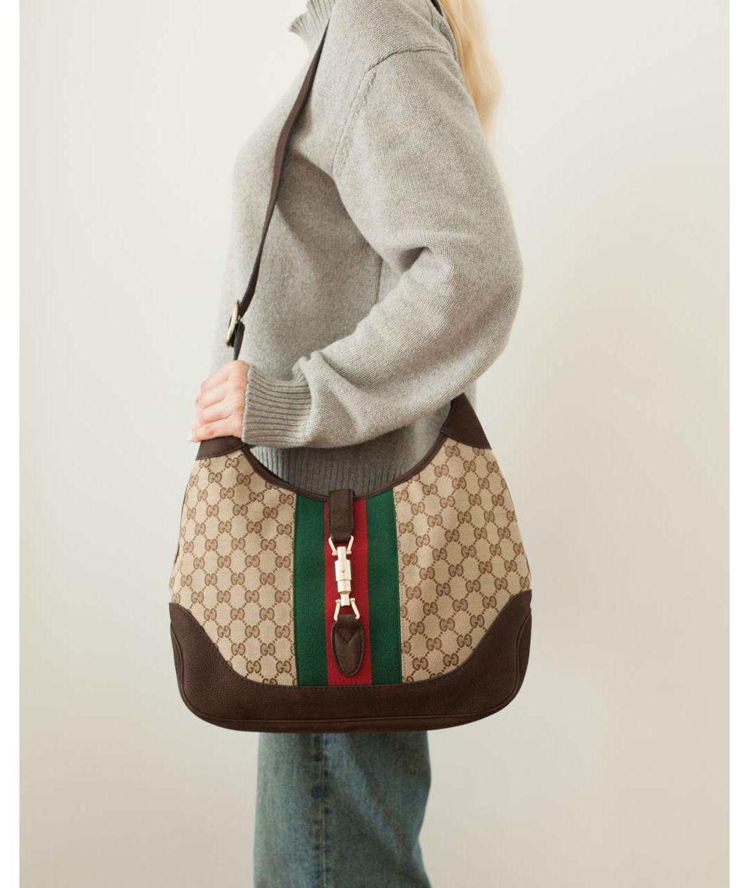 GUCCI Бежевая сумка через плечо, фото 4