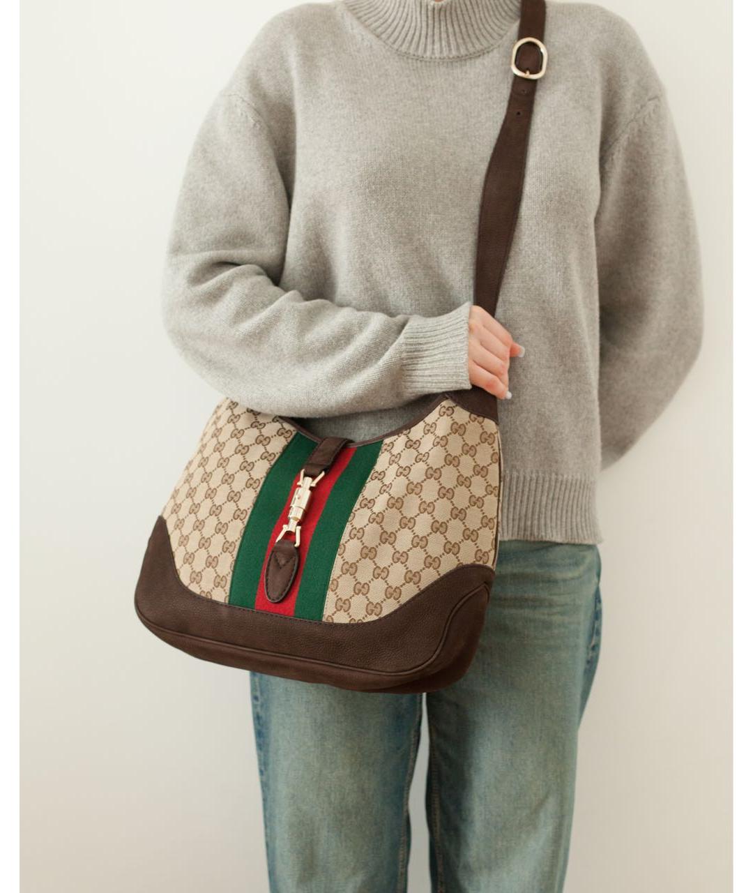 GUCCI Бежевая сумка через плечо, фото 3