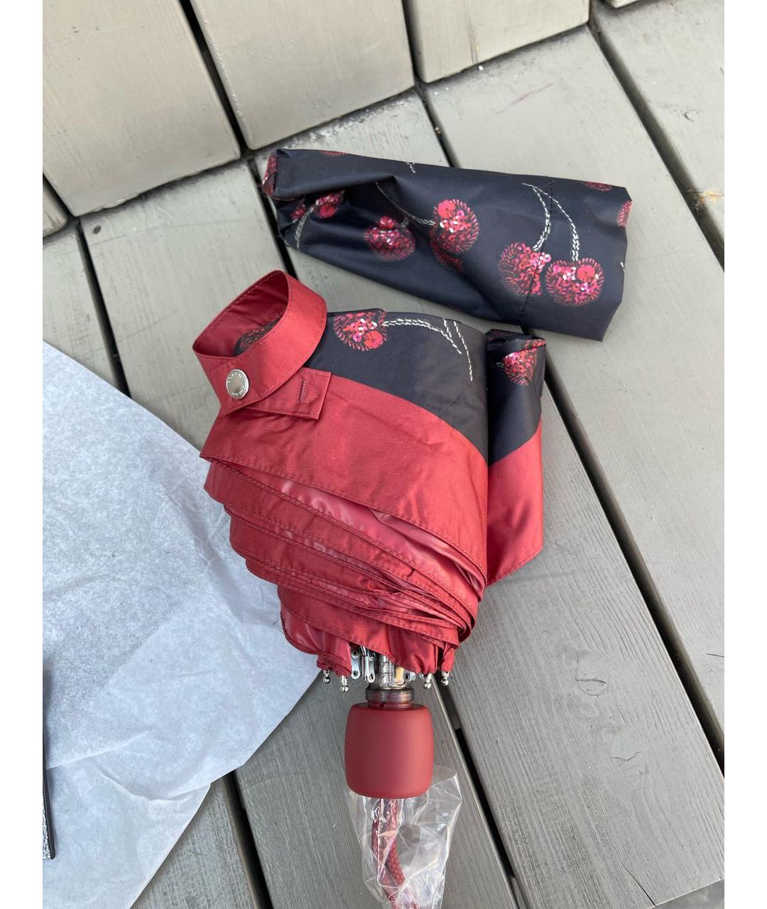 COACH Черный зонт, фото 2