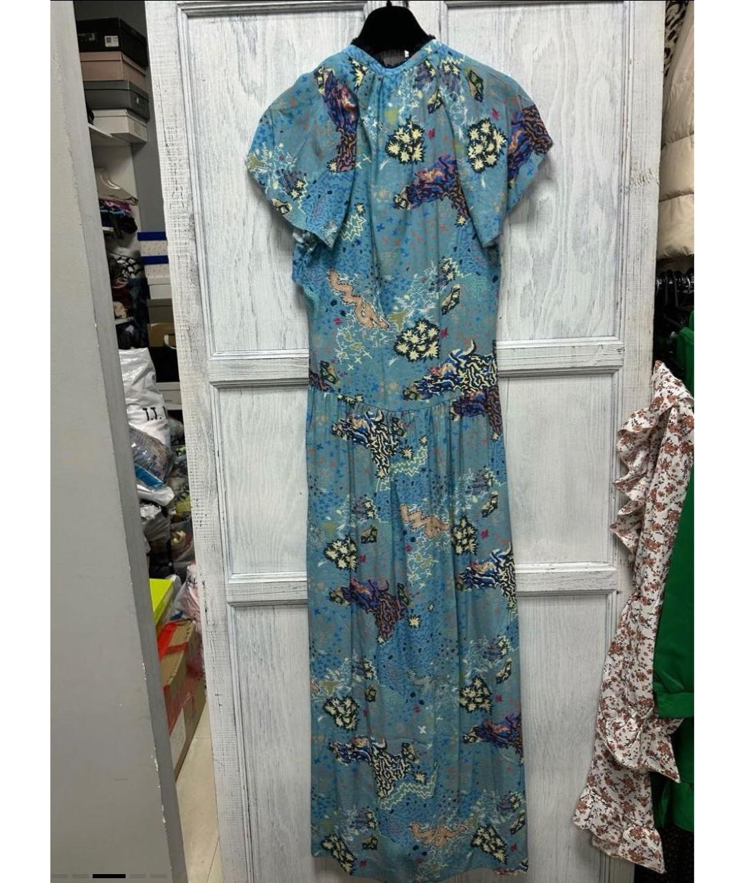 ZADIG & VOLTAIRE Голубой вискозный сарафан, фото 2