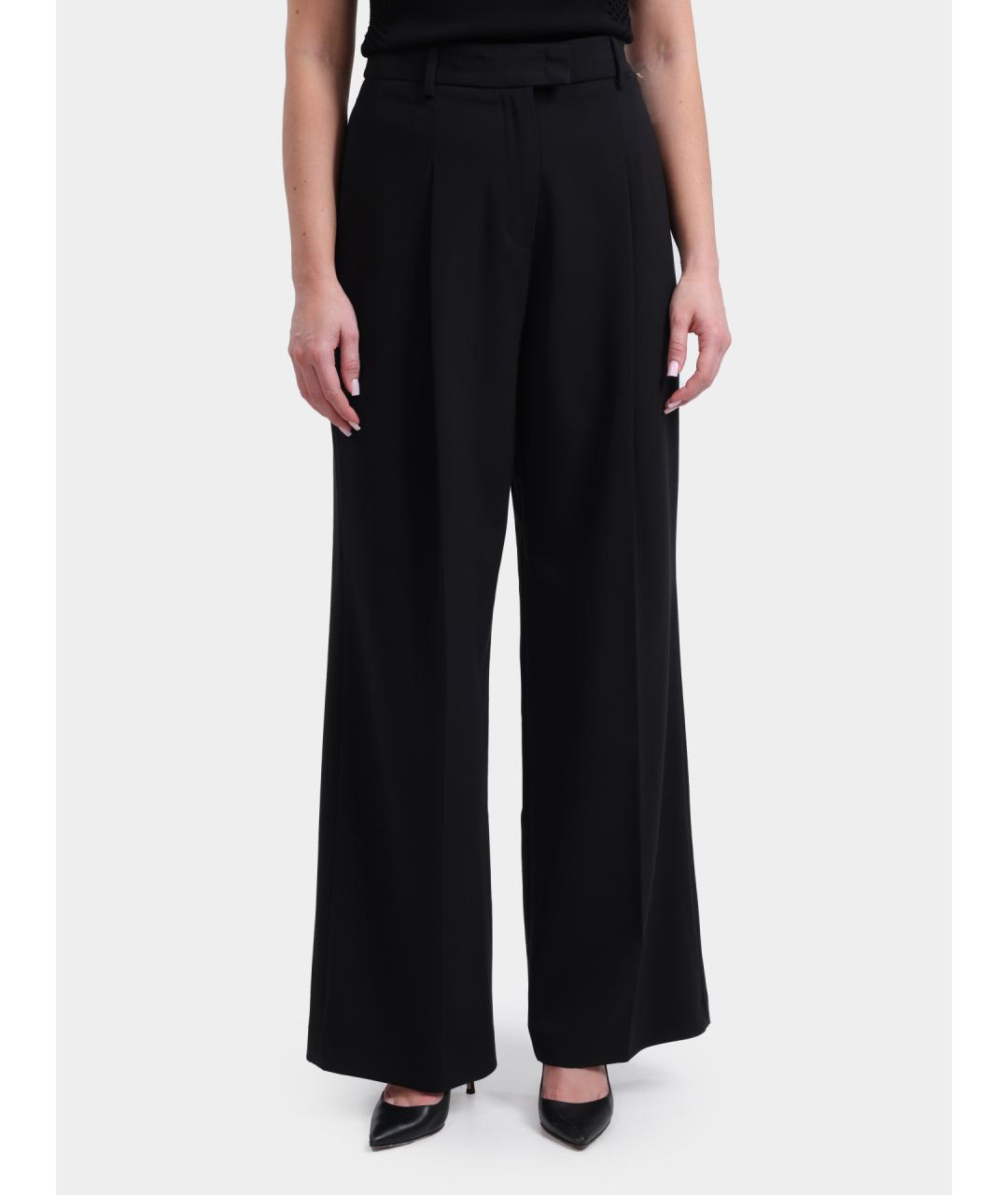 LIU JO Черные прямые брюки, фото 6