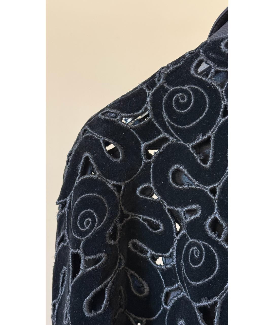 THIERRY MUGLER VINTAGE Черный костюм с юбками, фото 3