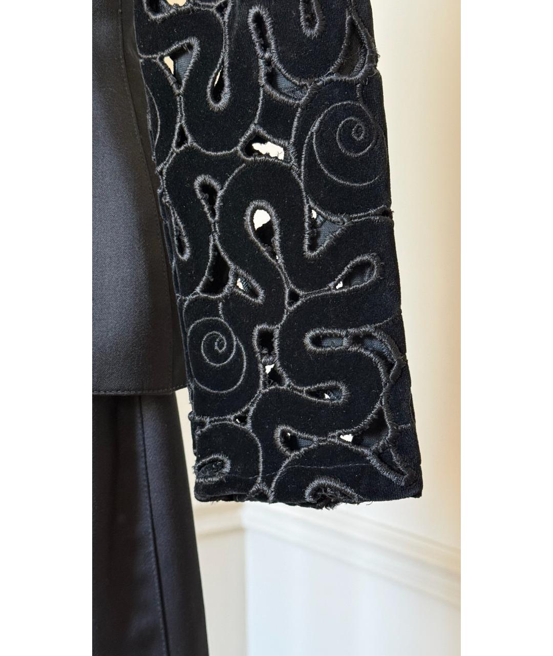THIERRY MUGLER VINTAGE Черный костюм с юбками, фото 4