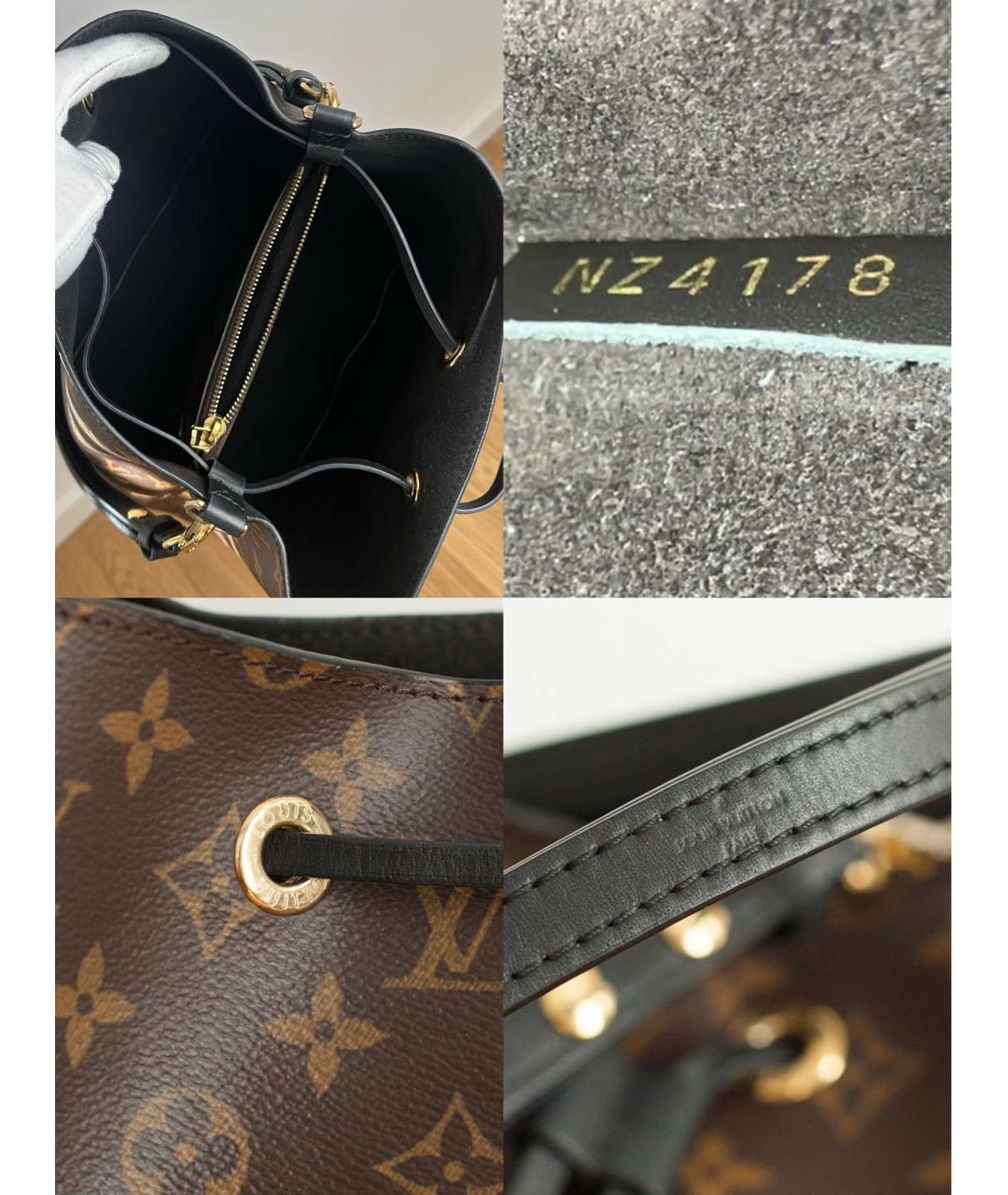 LOUIS VUITTON Коричневая сумка через плечо, фото 7