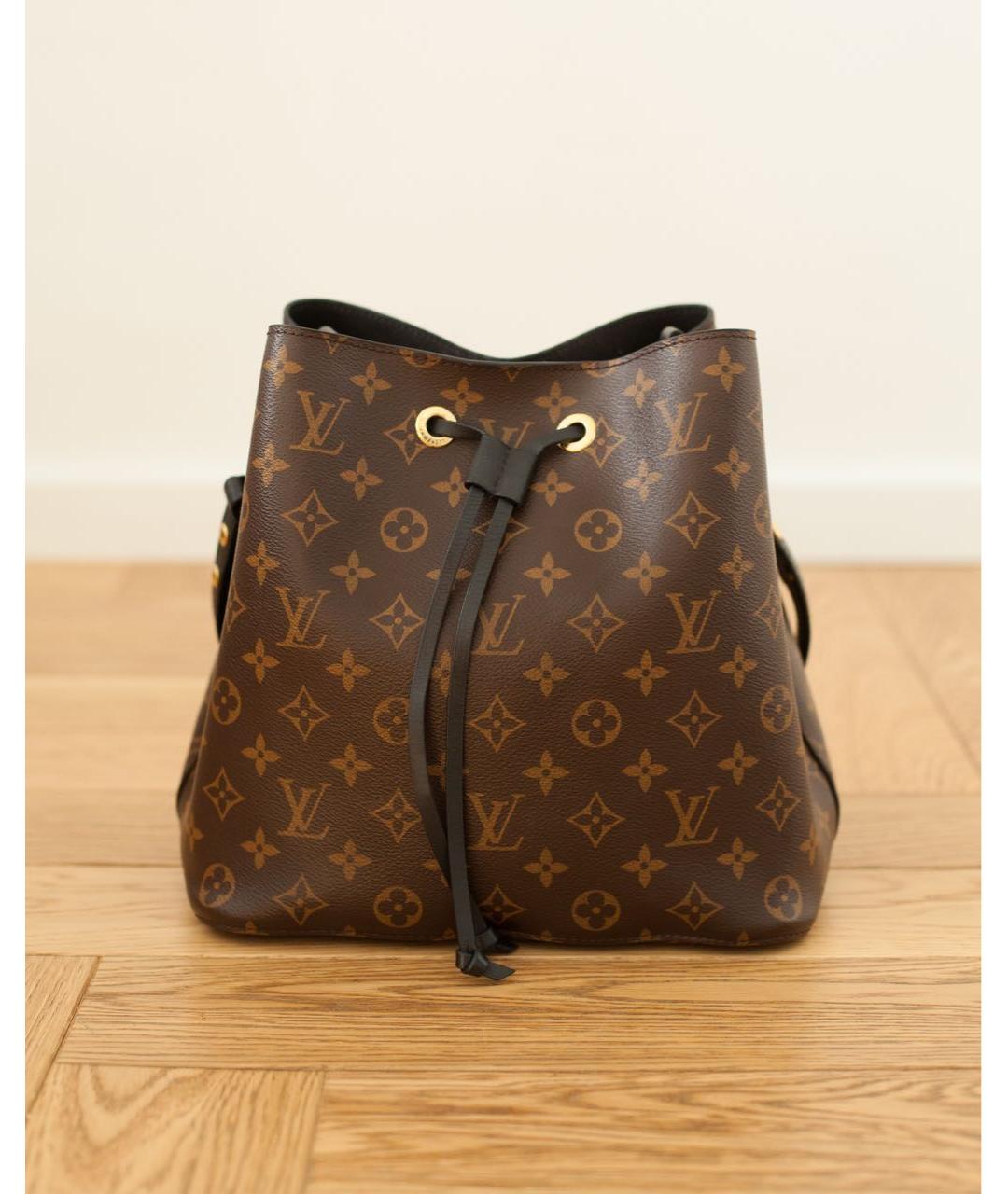 LOUIS VUITTON Коричневая сумка через плечо, фото 9