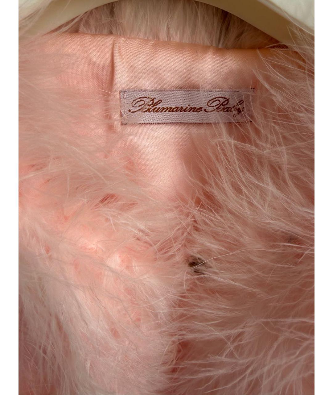 BLUMARINE Розовый жакет / жилет, фото 3