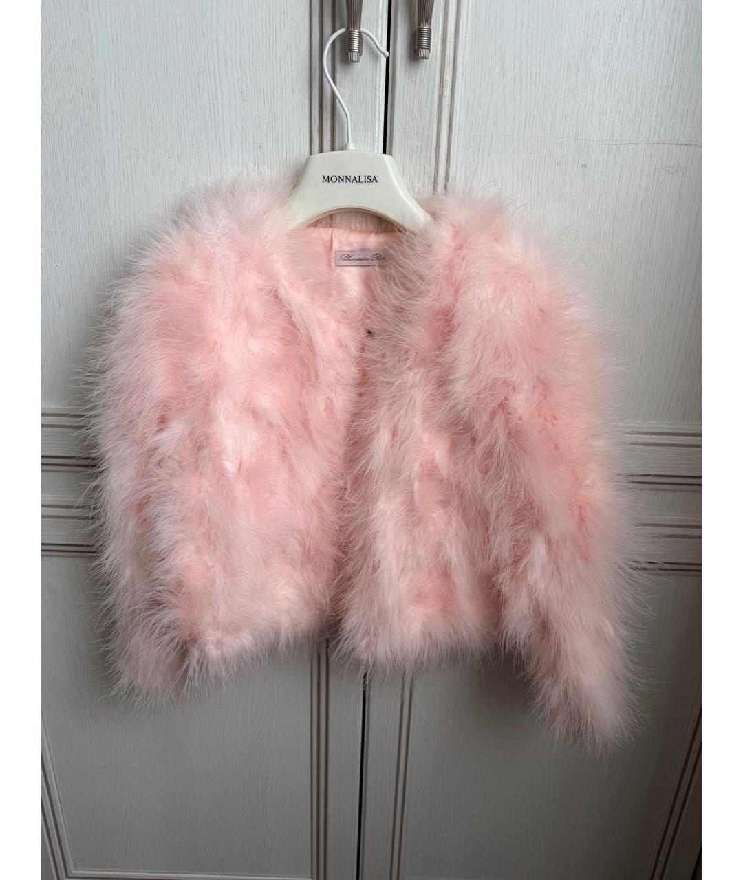 BLUMARINE Розовый жакет / жилет, фото 7