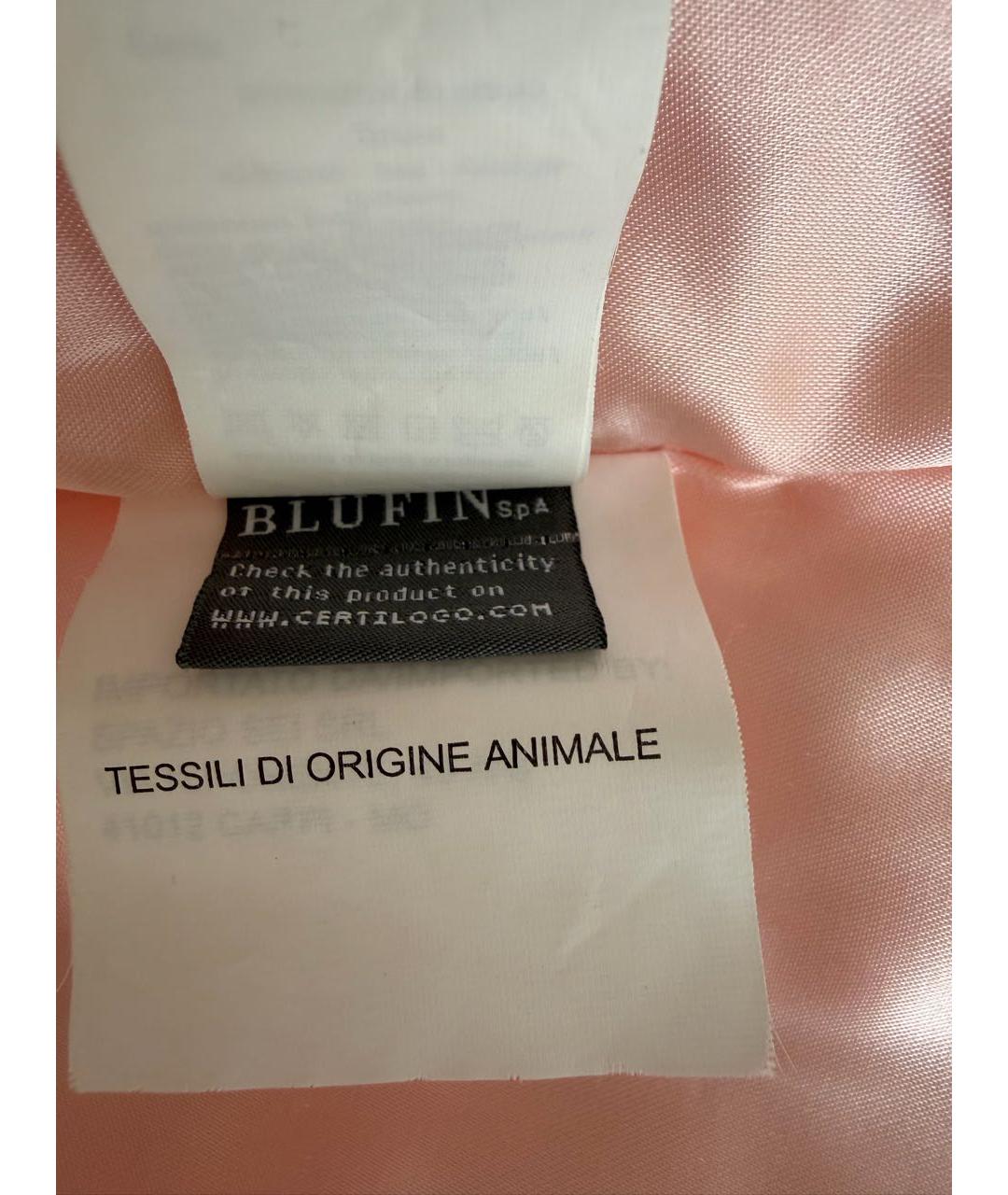 BLUMARINE Розовый жакет / жилет, фото 5