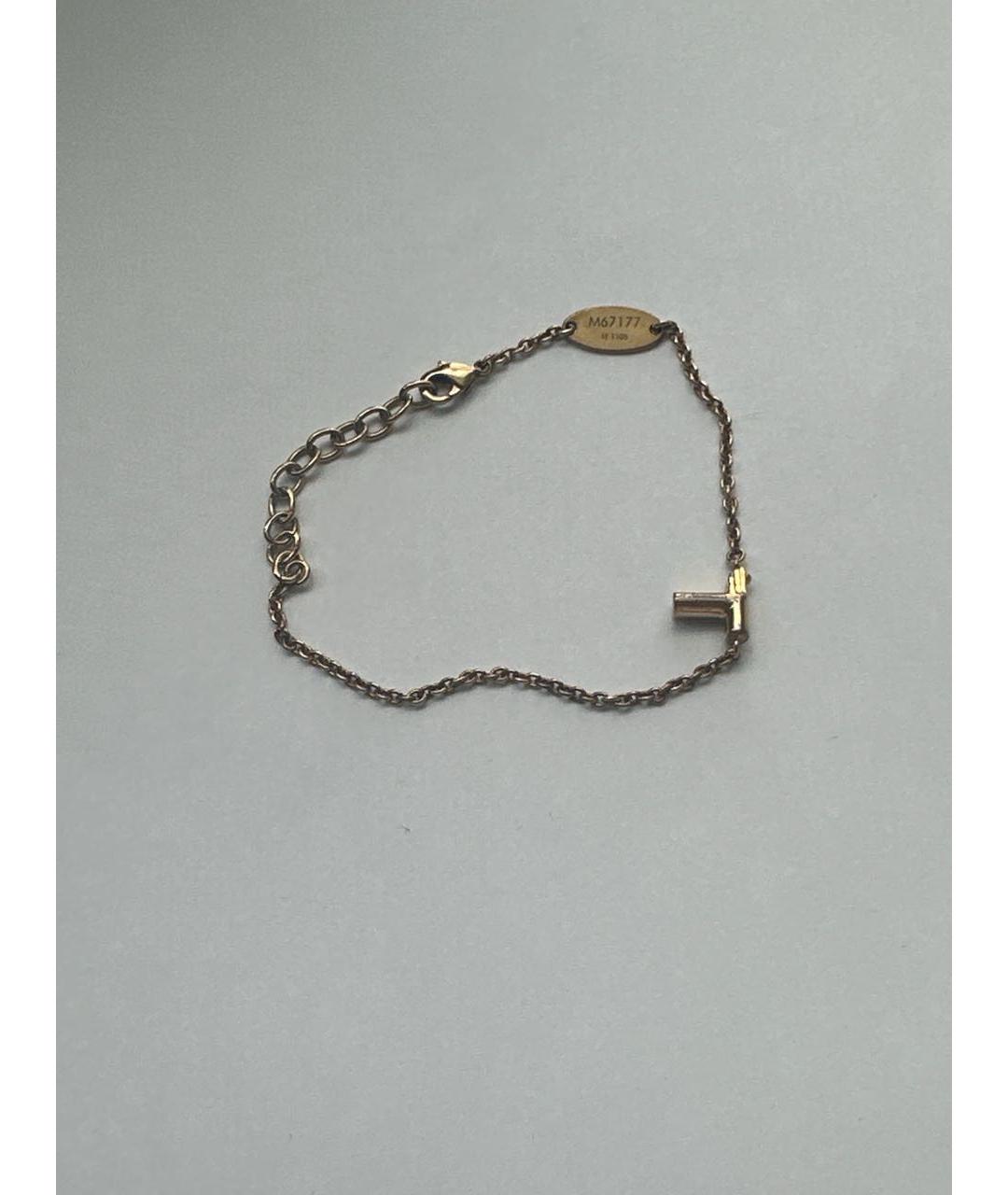 LOUIS VUITTON Золотой позолоченный браслет, фото 2