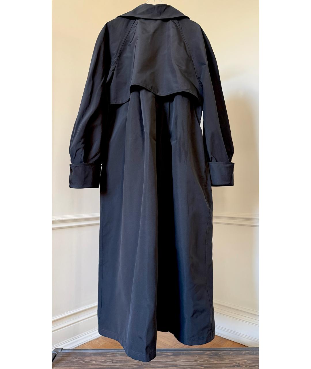 VALENTINO Черное пальто, фото 2