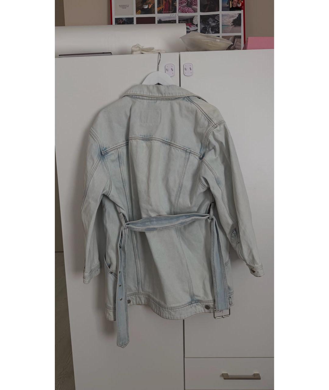 DIESEL Голубой деним жакет/пиджак, фото 2